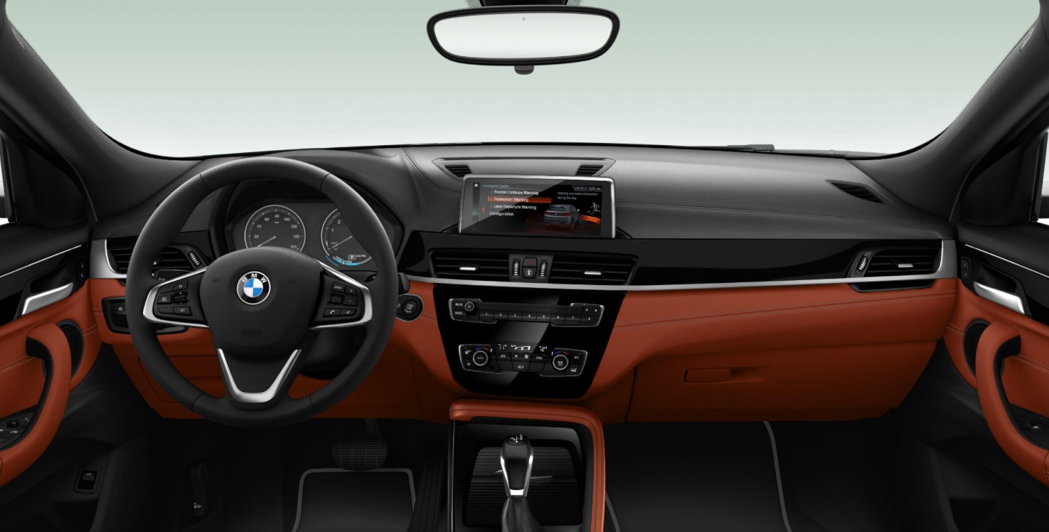 2020 BMW X2 sDrive28i Black High Gloss Trim and Magma Red Interior 2020 BMW X2 sDrive28i Black High Gloss Trim and Magma Red Interior